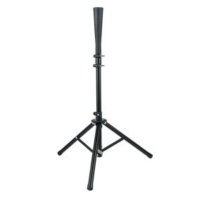 Portable Batting Tee Tripod Stand for Hitting Drill Coaching Aid, Adjustable Height 31 Inches - 46.5 Inches, Batting Tee Baseball and Softball Travel