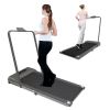 Under Desk Treadmills Low Noise Walking Pad for Home/Office Lightweight Portable Running Jogging Machine with Remote Control LED Display