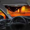 2 IN 1 Anti Glare Auto Sun Visor Day Night Driving HD Clip Sun Shield Blocker Anti Dazzle UV Filtering Shading Mirror