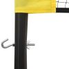 Volleyball Net Yellow and Black 324"x96.1" PE Fabric