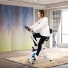 Home Folding Exercise Bike White