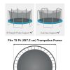 Safe Net for 15ft 8 Pole Trampline