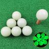 Fluorescent Glowing In The Dark Golf Ball Long Lasting Bright Luminous Ball Luminous Golf Ball Glow Balls For Night Sports