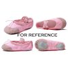 Durable Canvas Dance Shoes Pink Ballet Shoes Ballet Slipper with Split Soft Sole