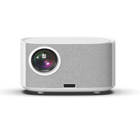 Smart Projector Home HD 4K (Option: YG490 White Android-US)