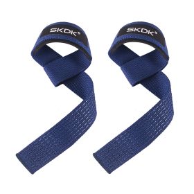 Sports Grip Belt Fitness Non-slip Wear-resistant (Option: Blue-One size)