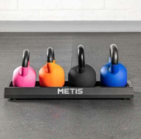 Color Sports Environmental Protection Dip Plastic Small Yiling Hexagonal Household Dumbbells (Option: 16kg METTS Dark Blue Kettlebel-1PCS)