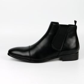 Retro Chelsea Plus Size Men's Boots (Option: Black-41)