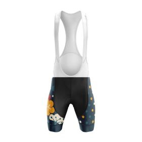 Summer Short-sleeved Cycling Jersey Suit Mountain Bike (Option: Suspender shorts-XXS)