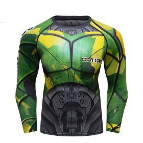 Men's Elastic Breathable Running Fitness Suit (Option: Style2-XL)