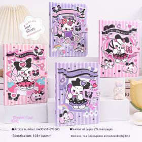 64K Journal Book Student Diary Notebook (Option: Sweet Cool Roll-Random 1pcs)