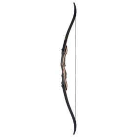 Wooden Laminated Twisted Sheet Outdoor 62 Inch Bow (Option: 62inch recurve bow-20pounds)